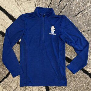 Women's Size XS Russell Athletic IC Volleyball Half-Zip Top